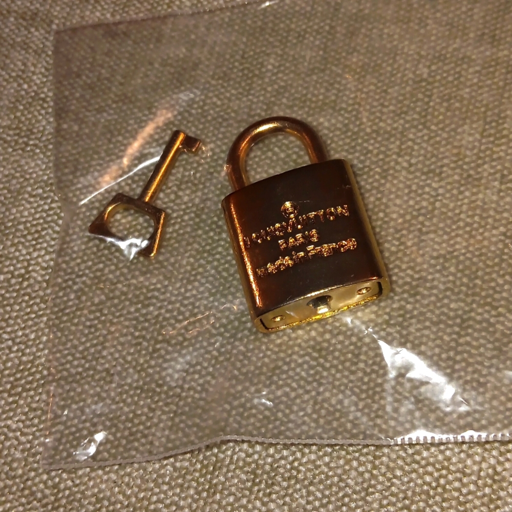 Louis Vuitton Personal Lock and key